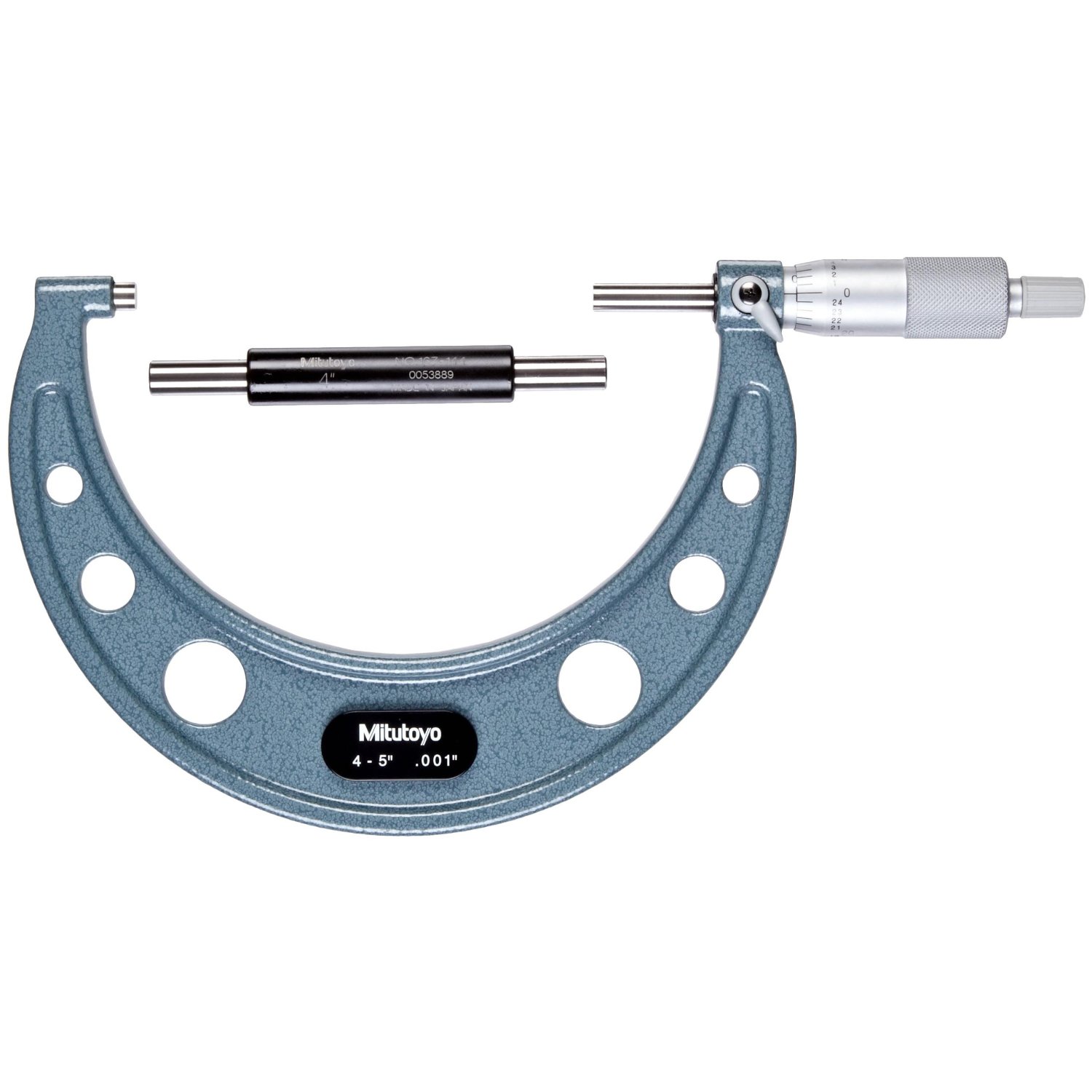 Mitutoyo 103-181 Outside Micrometer 4-5/0.001 - Click Image to Close